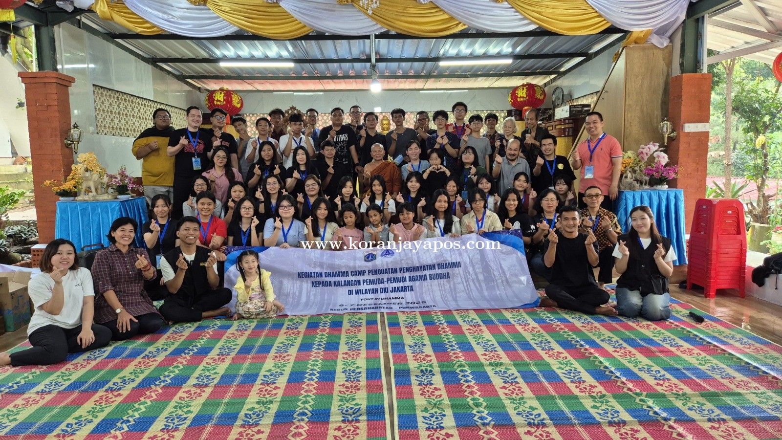 WALUBI DKI Jakarta Gelar Dhamma Camp  Purwakarta Perkuat Spiritualitas Moralitas Dan Persahabatan Generasi Muda