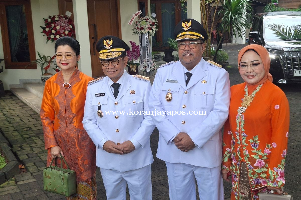 Keluarga Besar Media Koranjayapos.com Mengucapkan Selamat Atas Dilantiknya Pramono - Rano Menjadi Gubernur dan Wakil Gub