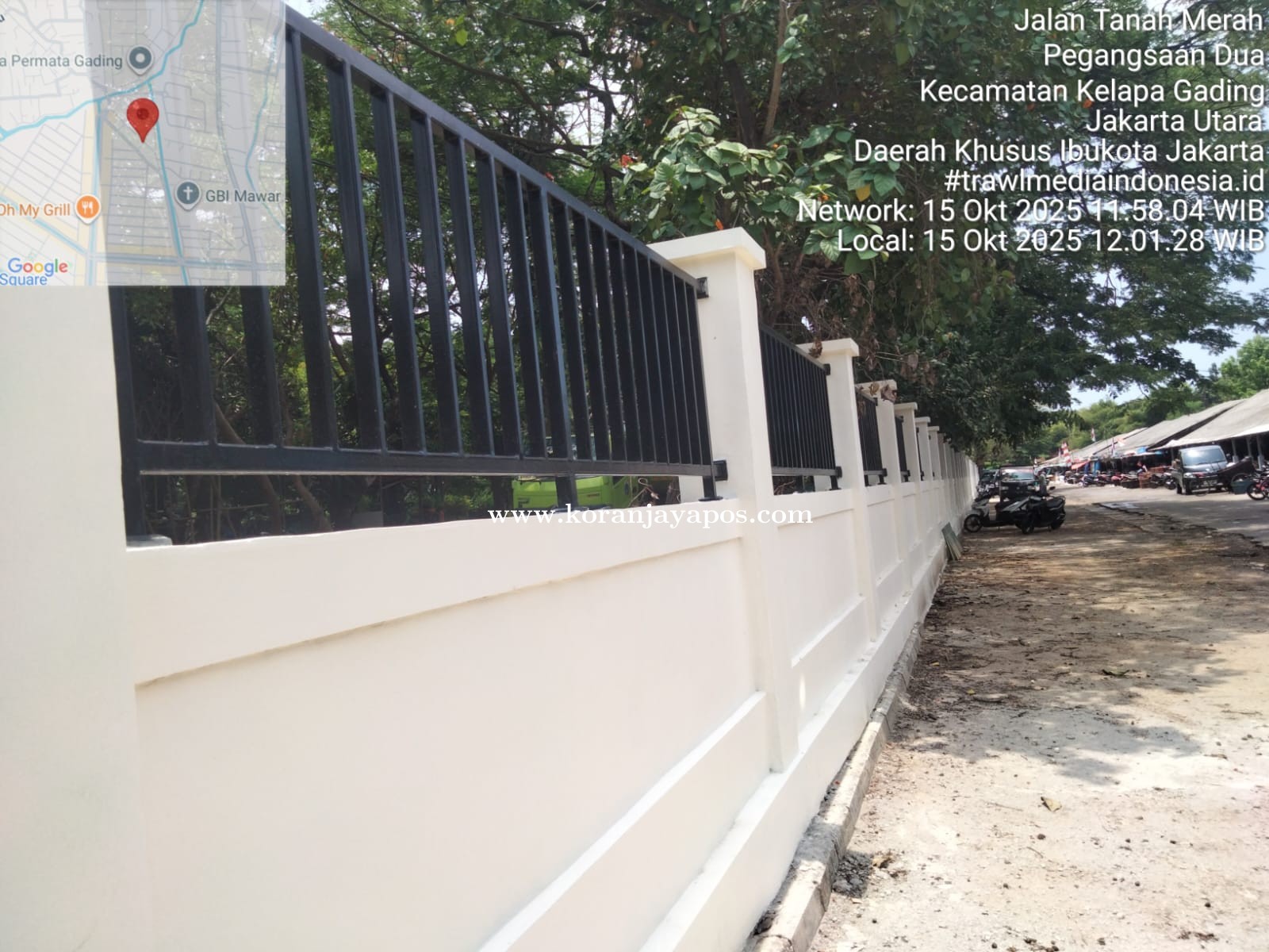 Pemagaran Aset di Kebon Bibit Kelapa Gading Rampung, BPAD DKI Jakarta Pastikan Pengamanan Terjaga